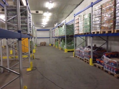 Development of warehouse shelving system UAB "OSAMA" - Riga 8